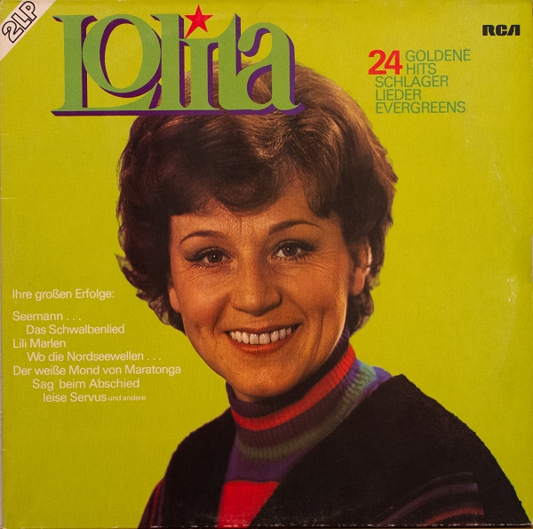 Cover Lolita (3) - 24 Goldene Hits (2xLP, Comp) Schallplatten Ankauf