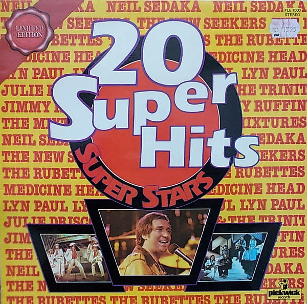 Cover Various - 20 Super Hits - Super Stars (LP, Comp) Schallplatten Ankauf