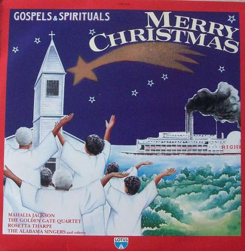 Cover Various - Gospels & Spirituals Merry Christmas (LP, Comp) Schallplatten Ankauf