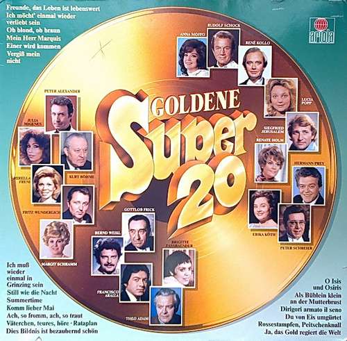 Cover Various - Goldene Super 20 (LP, Comp) Schallplatten Ankauf