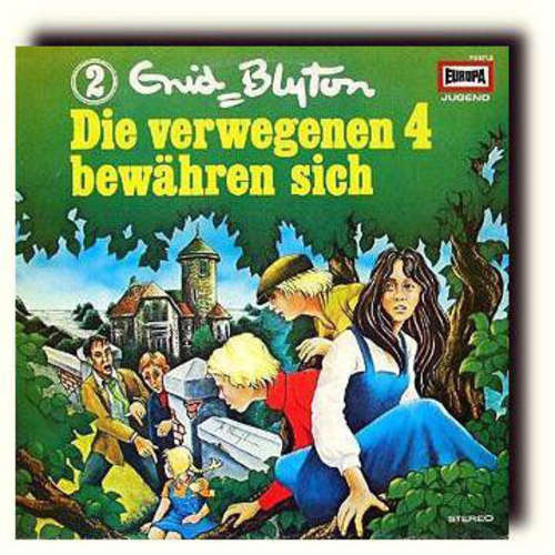 Cover Enid Blyton - Die Verwegenen 4 Bewähren Sich (2) (LP) Schallplatten Ankauf