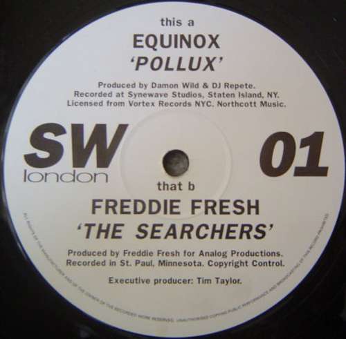 Cover Equinox (5) / Freddie Fresh* - Pollux / The Searchers (12) Schallplatten Ankauf