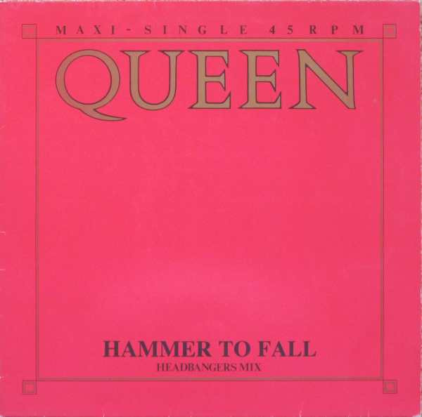 Cover Queen - Hammer To Fall (Headbangers Mix) (12, Maxi) Schallplatten Ankauf