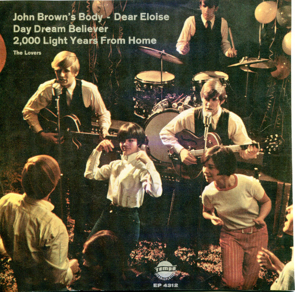 Cover The Lovers (13) - John Brown's Body / Dear Eloise / Day Dream Believer / 2,000 Light Years From Home (7, EP) Schallplatten Ankauf