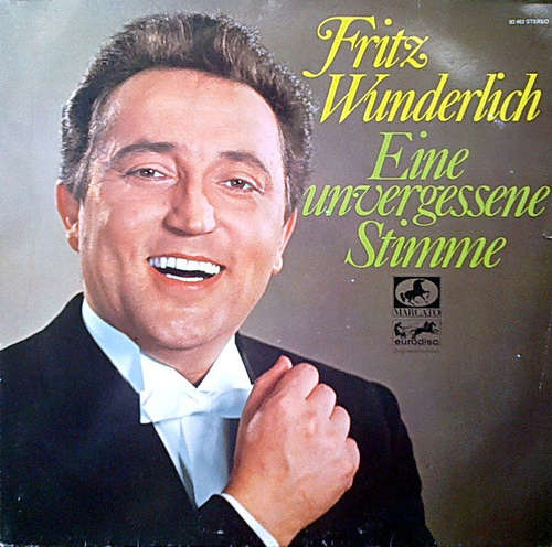 Bild Fritz Wunderlich - Eine Unvergessene Stimme (2xLP) Schallplatten Ankauf