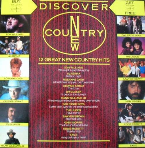 Cover Various - Discover New Country (LP, Comp) Schallplatten Ankauf