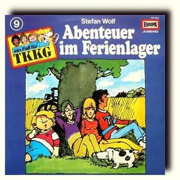 Cover Stefan Wolf - TKKG   9 - Abenteuer Im Ferienlager (LP) Schallplatten Ankauf