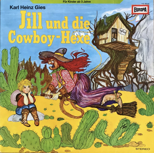 Cover Karl Heinz Gies -  Jill Und Die Cowboy Hexe (LP, RE) Schallplatten Ankauf