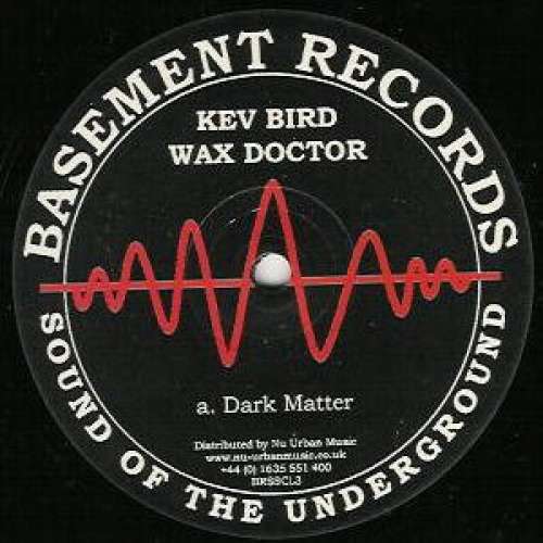 Cover Kev Bird / Wax Doctor - Dark Matter / Airspace (12, RE) Schallplatten Ankauf
