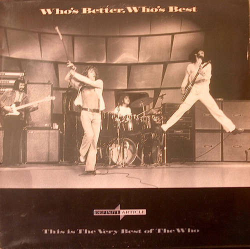 Cover The Who - Who's Better, Who's Best (LP, Comp, Mono, Gat) Schallplatten Ankauf