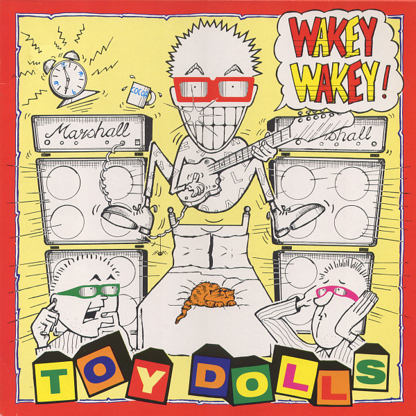 Cover zu Toy Dolls - Wakey Wakey! (LP, Album) Schallplatten Ankauf