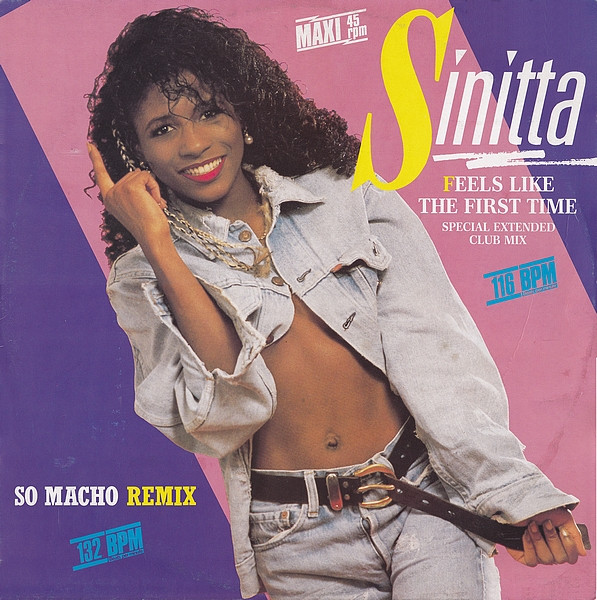 Cover Sinitta - Feels Like The First Time / So Macho (Remix) (12, Maxi) Schallplatten Ankauf