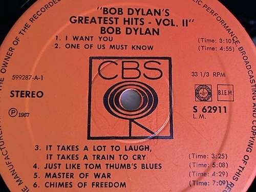 Cover Bob Dylan - Bob Dylan's Greatest Hits 2 (LP, Comp) Schallplatten Ankauf