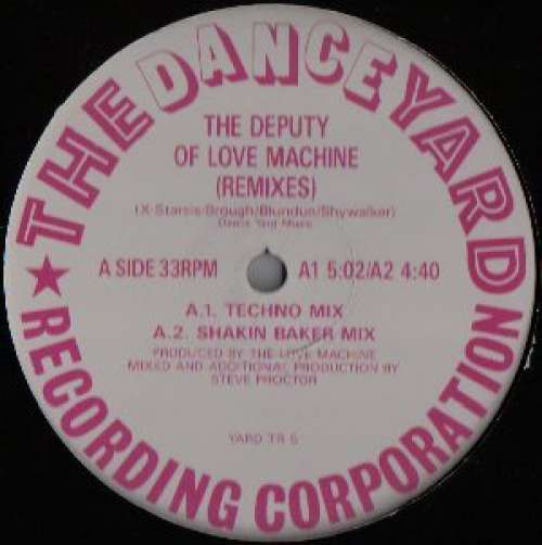 Cover The Love Machine* - The Deputy Of Love Machine (Remixes) (12) Schallplatten Ankauf