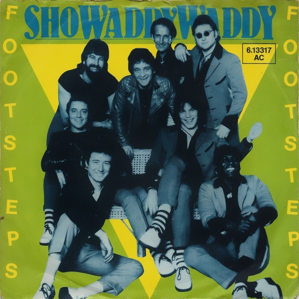 Cover Showaddywaddy - Footsteps (7, Single) Schallplatten Ankauf