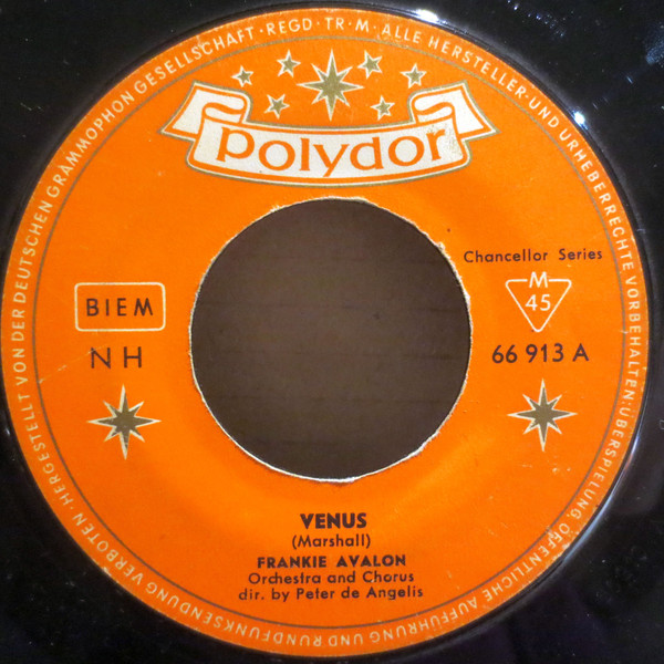 Cover Frankie Avalon - Venus / I'm Broke (7, Single) Schallplatten Ankauf