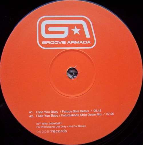 Cover Groove Armada - I See You Baby (12, Promo) Schallplatten Ankauf