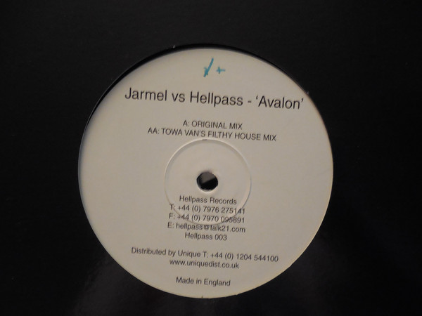 Cover Jarmel vs. Hellpass - Avalon (12) Schallplatten Ankauf
