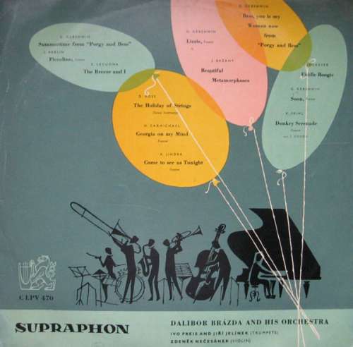 Cover Dalibor Brázda And His Orchestra - Summertime From Porgy And Bess (LP, Album, Mon) Schallplatten Ankauf