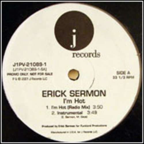 Cover Erick Sermon - I'm Hot (12, Promo) Schallplatten Ankauf