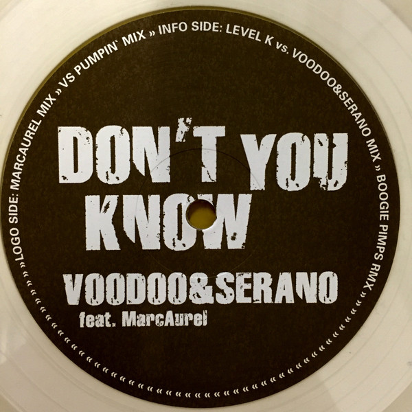 Cover VooDoo & Serano Feat. MarcAurel* - Don't You Know (12, Cle) Schallplatten Ankauf