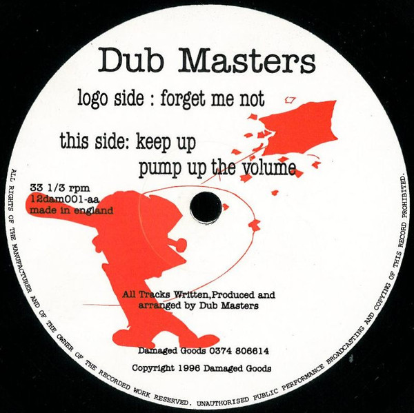 Bild Dub Masters* - Forget Me Not (12) Schallplatten Ankauf