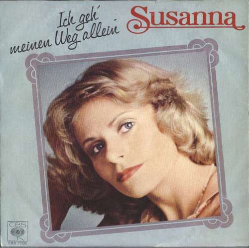 Cover Susanna (13) - Ich Geh' Meinen Weg Allein (7, Single) Schallplatten Ankauf