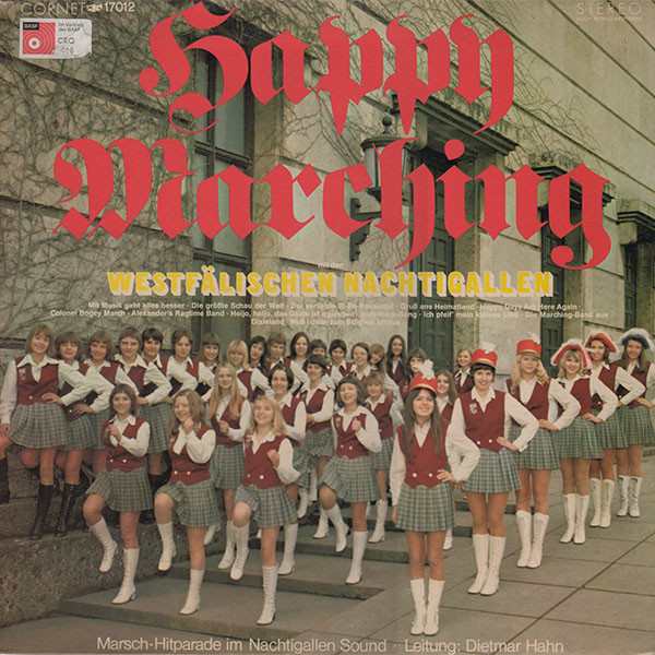 Cover Die Westfälischen Nachtigallen - Happy Marching (LP, Album) Schallplatten Ankauf