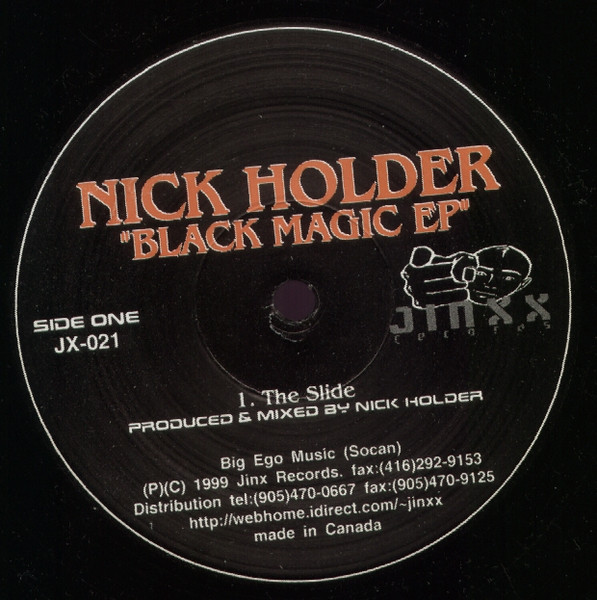 Cover Nick Holder - Black Magic EP (12, EP) Schallplatten Ankauf