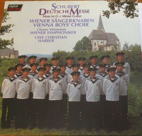 Cover Schubert* - Wiener Sängerknaben*, Chorus Viennensis, Wiener Symphoniker, Uwe Christian Harrer - Deutsche Messe (LP) Schallplatten Ankauf