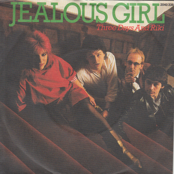 Cover Jealous Girl - Three Days And Riki (7, Single) Schallplatten Ankauf