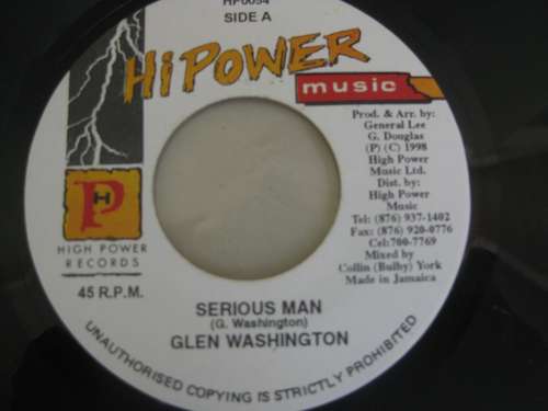 Bild Glen Washington - Serious Man (7) Schallplatten Ankauf