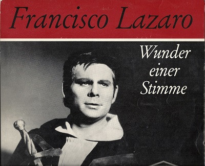 Cover Francisco Lazaro - Wunder Einer Stimme (10, EP) Schallplatten Ankauf