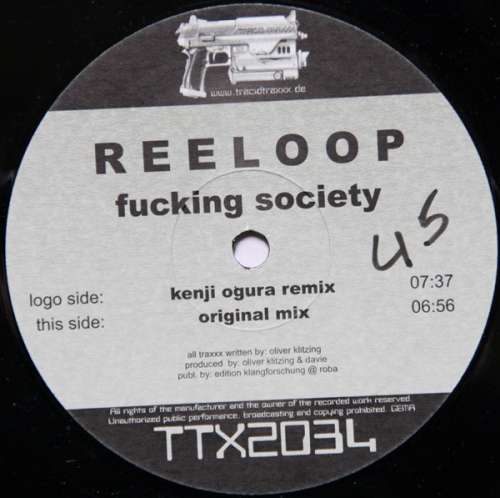 Cover Reeloop - Fucking Society (12) Schallplatten Ankauf