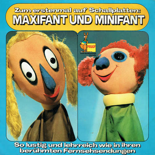 Cover Wolfgang Buresch Und Adolf Bollmann - Lustige Geschichten Von Maxifant Und Minifant (LP, Album, Club) Schallplatten Ankauf