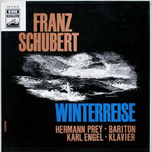 Cover Franz Schubert, Hermann Prey, Karl Engel - Winterreise (2xLP, RP + Box) Schallplatten Ankauf