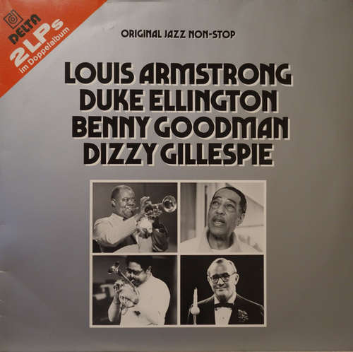 Cover Louis Armstrong / Duke Ellington / Benny Goodman / Dizzy Gillespie - Original Jazz Non-Stop (2xLP, Comp, Gat) Schallplatten Ankauf