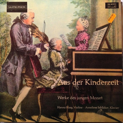 Bild Wolfgang Amadeus Mozart - Aus Der Kinderzeit - Werke Des Jungen Mozart (LP) Schallplatten Ankauf