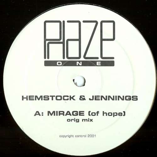 Cover Hemstock & Jennings - Mirage (Of Hope) (12) Schallplatten Ankauf