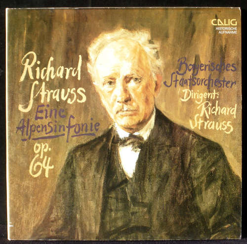 Cover Richard Strauss - Eine Alpensinfonie op.64 (LP, Mono) Schallplatten Ankauf