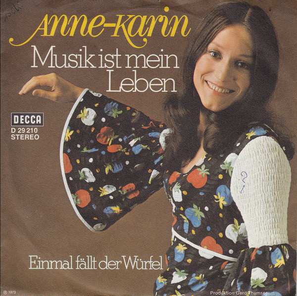 Cover Anne-Karin* - Musik Ist Mein Leben (7, Single) Schallplatten Ankauf