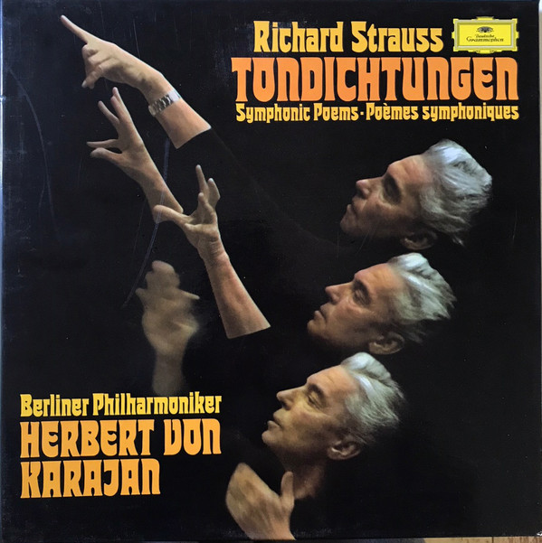 Bild Richard Strauss, Herbert von Karajan, Berliner Philharmoniker - Tondichtungen (5xLP, Comp + Box, RE) Schallplatten Ankauf