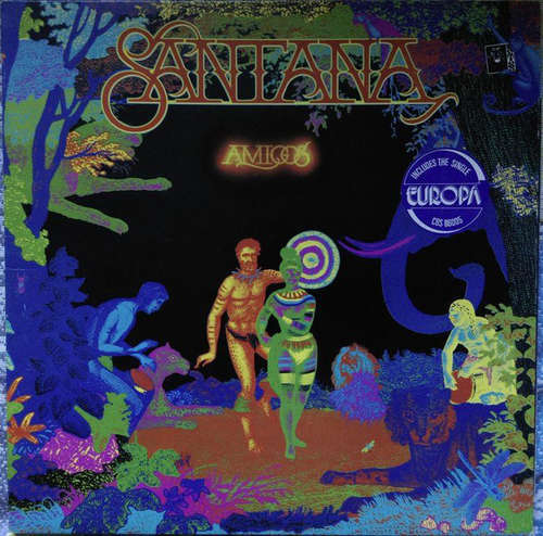 Cover Santana - Amigos (LP, Album, gat) Schallplatten Ankauf