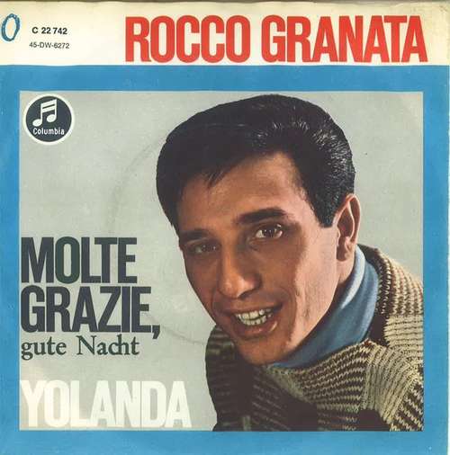 Cover Rocco Granata - Molte Grazie, Gute Nacht (7, Single, Mono) Schallplatten Ankauf