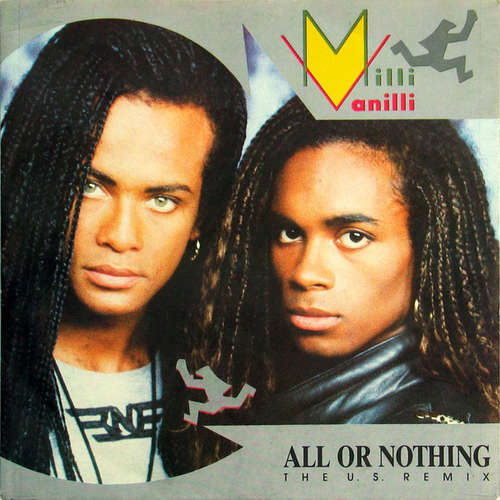 Cover Milli Vanilli - All Or Nothing (The U.S. Remix) (7, Single) Schallplatten Ankauf