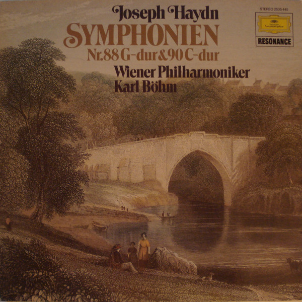 Cover Joseph Haydn, Wiener Philharmoniker, Karl Böhm - Symphonien Nr.88 G-dur & 90 C-dur (LP, Comp) Schallplatten Ankauf
