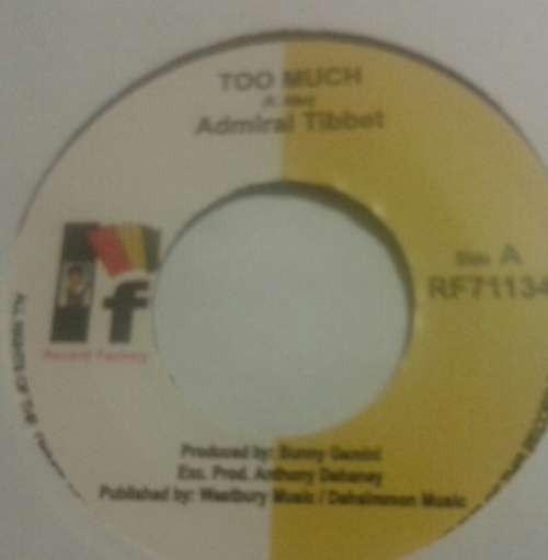 Bild Admiral Tibet - Too Much (7) Schallplatten Ankauf