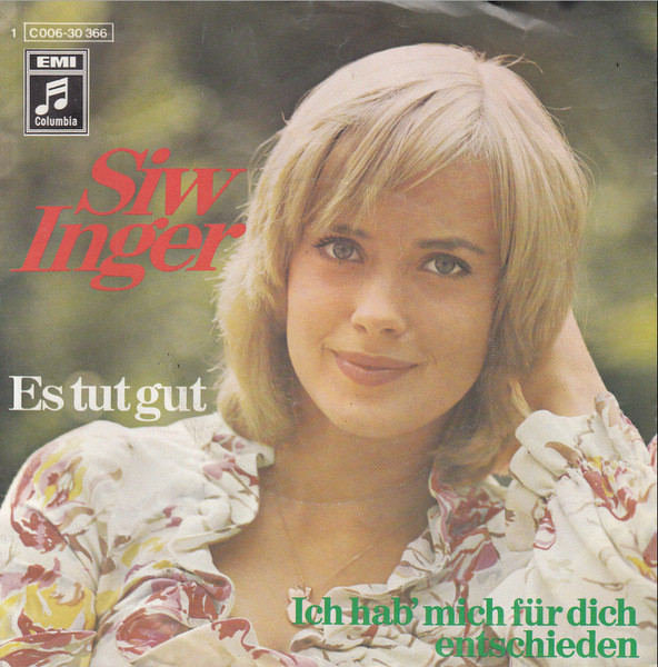 Cover Siw Inger - Es Tut Gut (7, Single) Schallplatten Ankauf