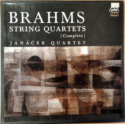 Cover Brahms*, Janáček Quartet - String Quartets (Complete) (2xLP, Album + Box) Schallplatten Ankauf
