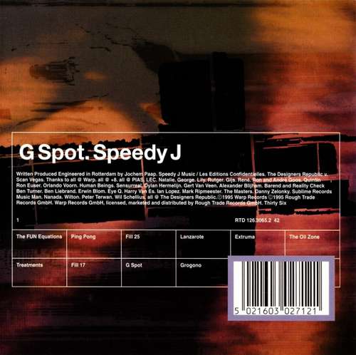 Cover Speedy J - G Spot (CD, Album) Schallplatten Ankauf